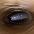 Dior Boots Long Shoes Leather Black Gold Logo — view 6