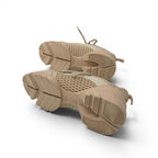 Dior D-connect Sneakers Rubber Mesh Leather Pink Beige Logo — view 6