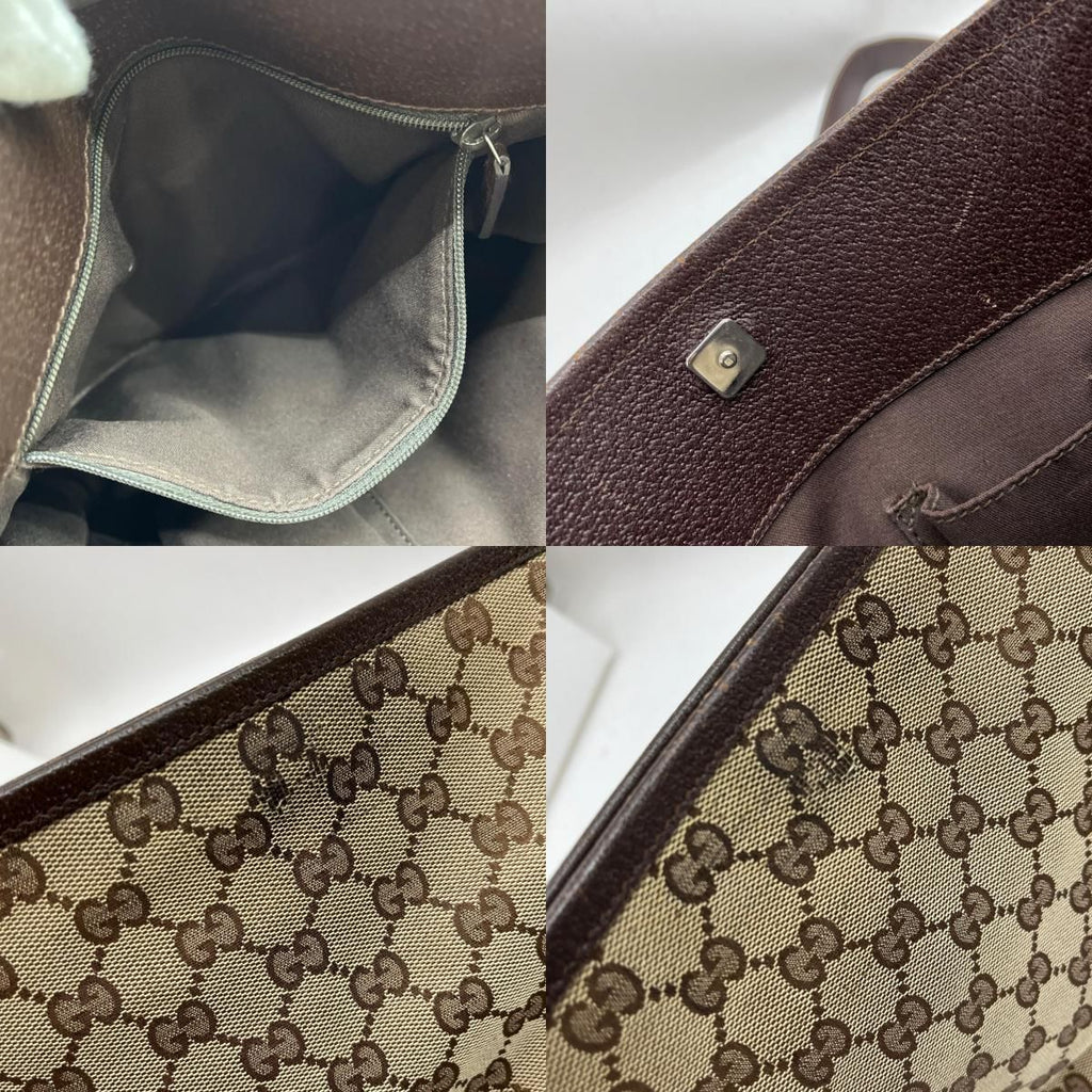 Gucci Shoulder Bag Camber Brown — view 9