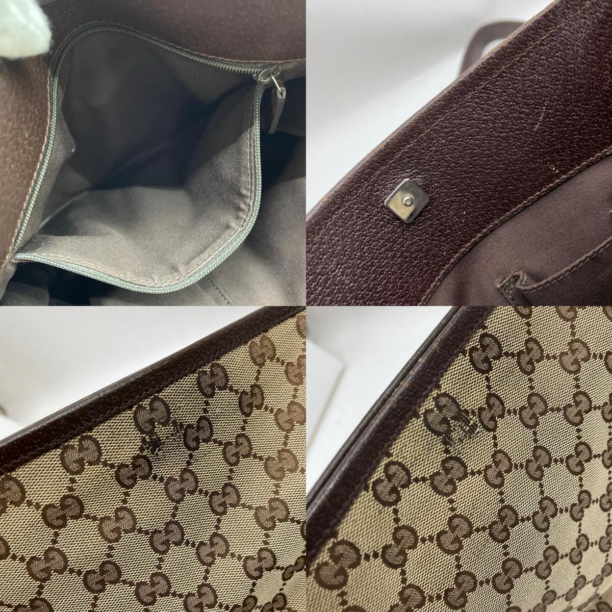 Gucci Shoulder Bag Camber Brown — view 9