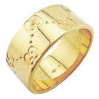 Gucci Icon Wide Ring 18k Gold
