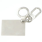 Louis Vuitton Key Ring Porte Cles Jean Silver Color Key Holder Back Charm — view 2