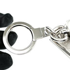 Louis Vuitton Key Ring Porte Cles Jean Silver Color Key Holder Back Charm — view 9