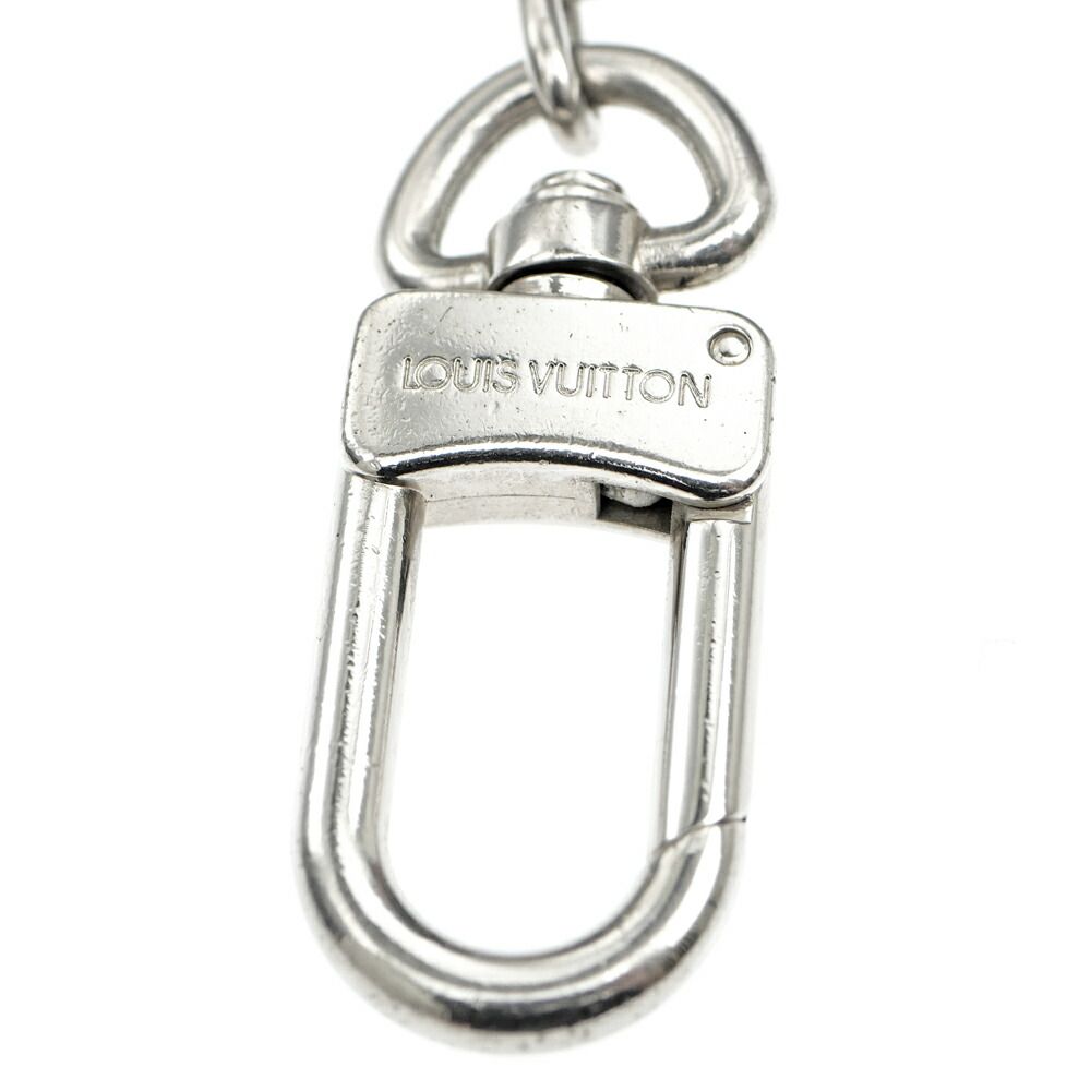 Louis Vuitton Key Ring Anneau Cles Silver Color Key Holder Back Charm — view 7