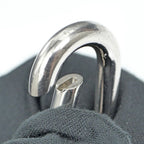 Louis Vuitton Key Ring Anneau Cles Silver Color Key Holder Back Charm — view 9