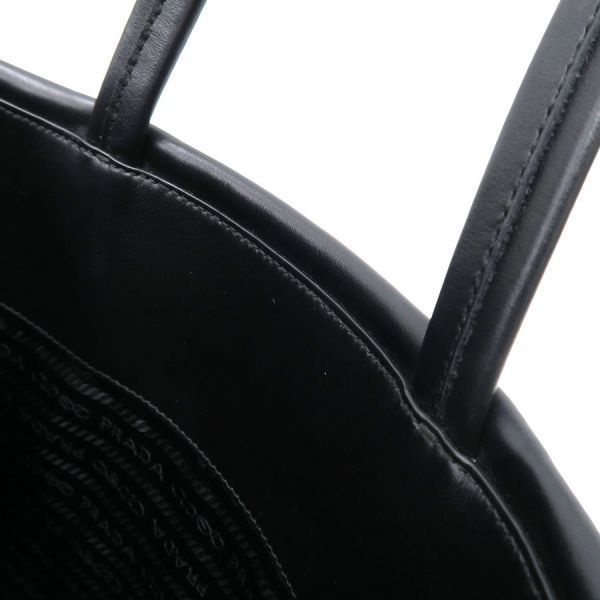 Prada Logo Leather 2-Way Messenger — view 7