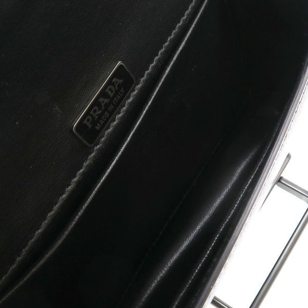 Prada Studded Cahier Chain Messenger — view 3