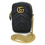 Gucci GG Marmont Mini Chain Messenger