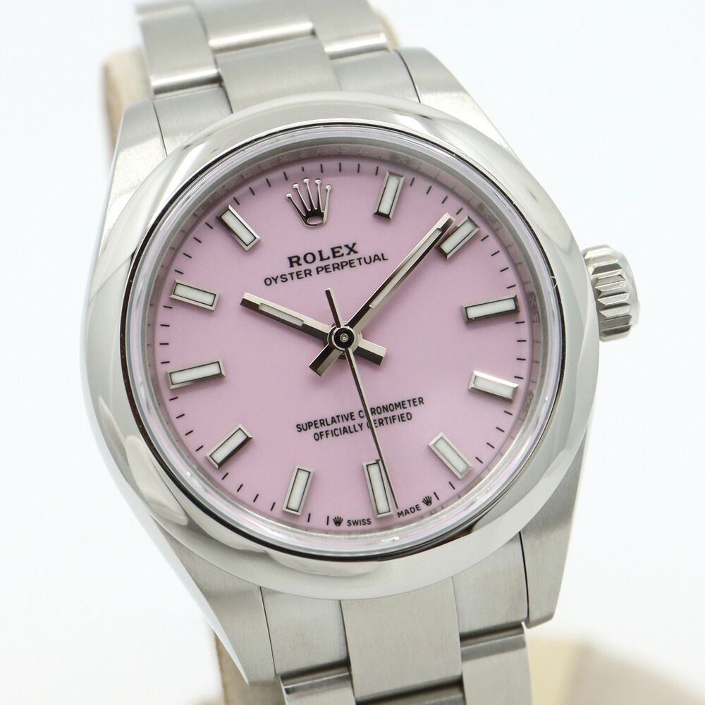 Rolex Oyster Perpetual 28 Candy Pink Watch — view 3
