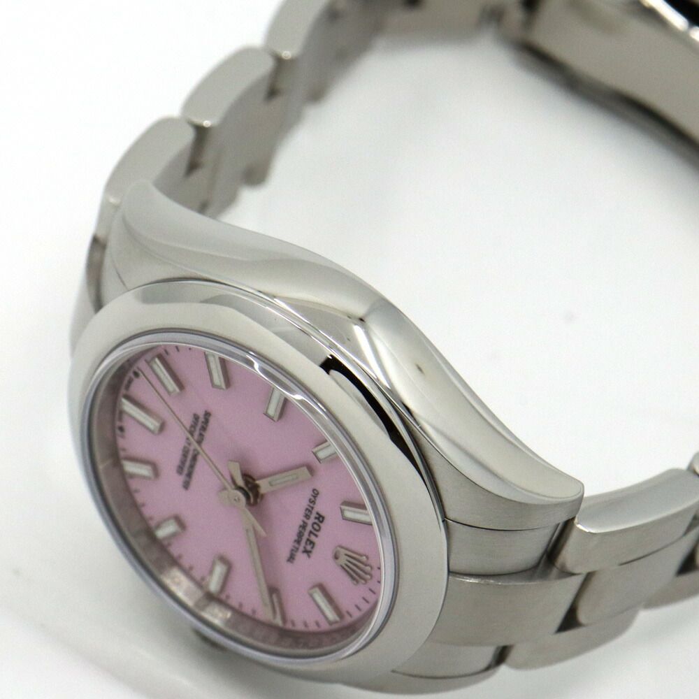 Rolex Oyster Perpetual 28 Candy Pink Watch — view 5