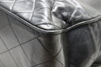 Chanel 0 Quilted GD Leather Chain Tote — view 4