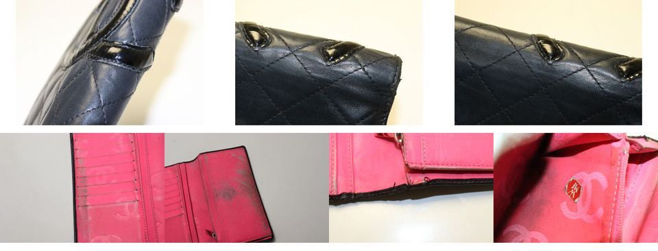 Chanel Cambon Line Leather Bifold Wallet — view 7