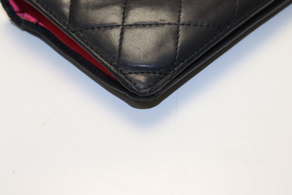 Chanel Cambon Line Leather Bifold Wallet — view 5