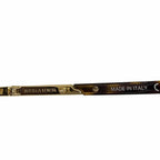 Bottega Veneta BV Forte Sunglasses Clear Brown Marble Gold 49 Eyewear — view 9
