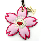 Louis Vuitton Takashi Murakami LV TM Bag Charm Cherry Blossom Pink — view 3