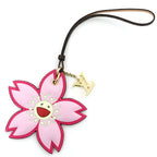 Louis Vuitton Takashi Murakami LV TM Bag Charm Cherry Blossom Pink