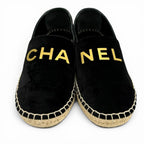 Chanel Logo Slipper Black — view 4