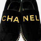 Chanel Logo Slipper Black — view 7