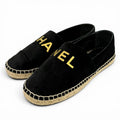 Chanel Logo Slipper Black