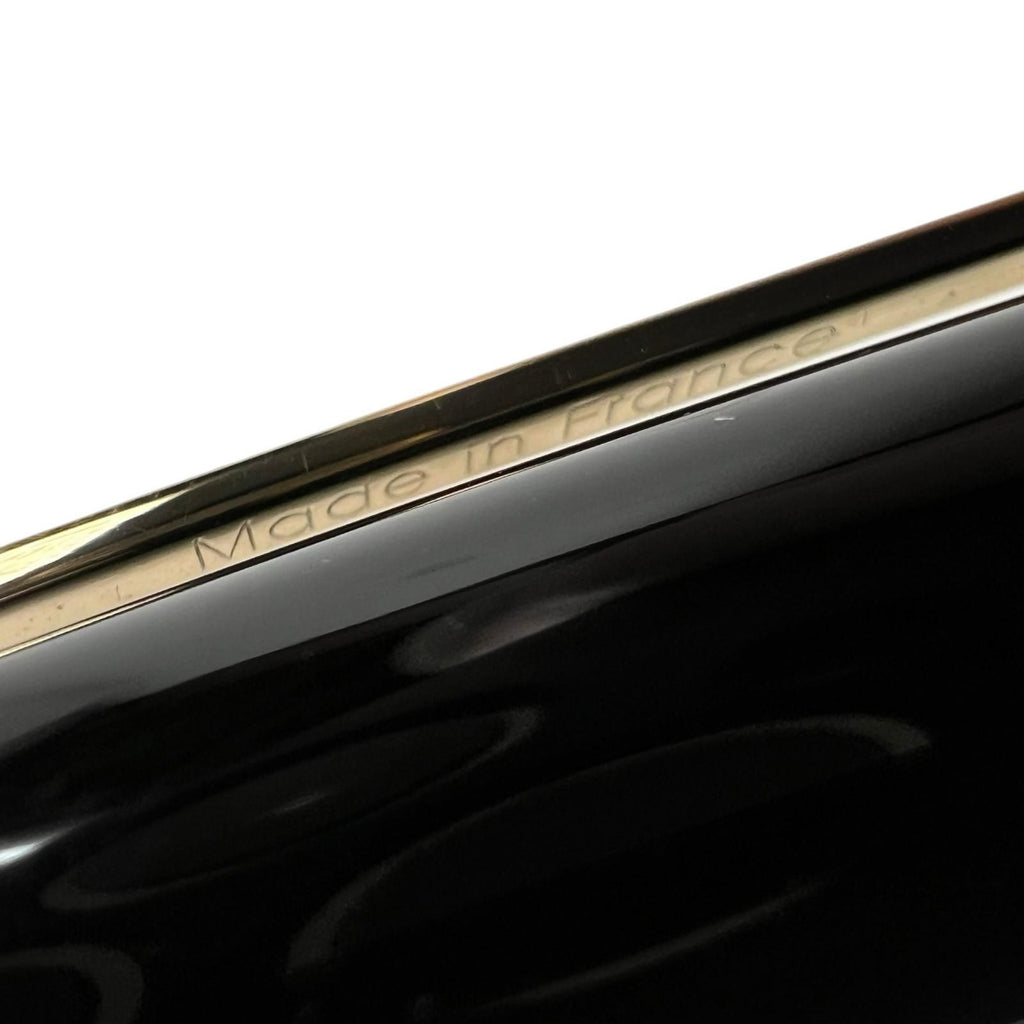 Louis Vuitton Dog Lacquer Twist Ballpoint Pen Black Gold — view 8