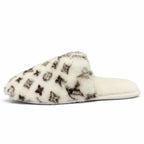 Louis Vuitton Sweet Line Mink Monogram Slippers Ivory — view 4