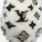 Louis Vuitton Sweet Line Mink Monogram Slippers Ivory — view 8
