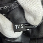 Chanel Cotton CC Logo Lamesh Cap Hat Black Blue — view 9