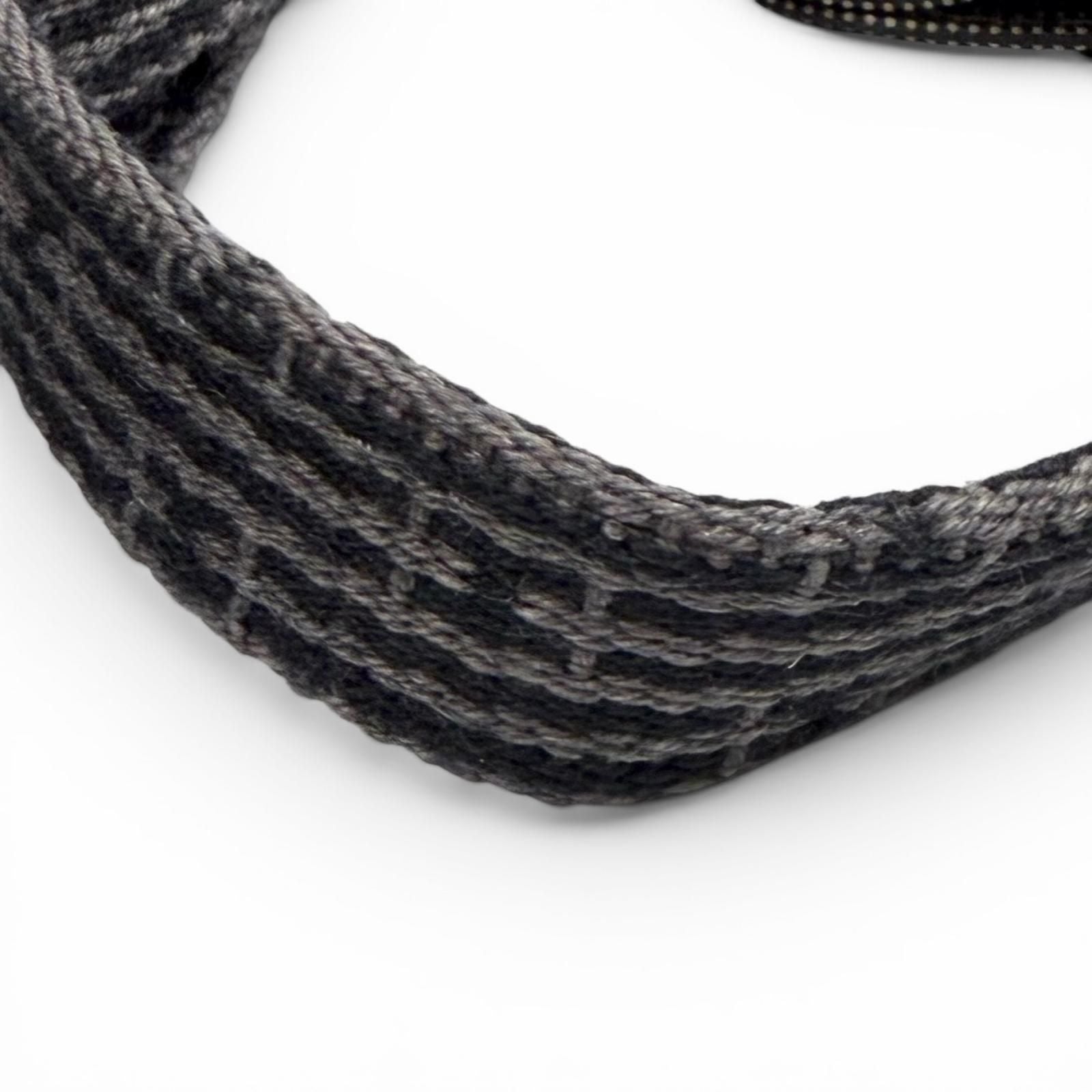Hermes Her Line a Dos PM Canvas Backpack with Cadena Gray — view 7