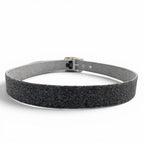 Hermes Cape Cod 32 Woolly Silver Pin Buckle Belt Gray 85 — view 3