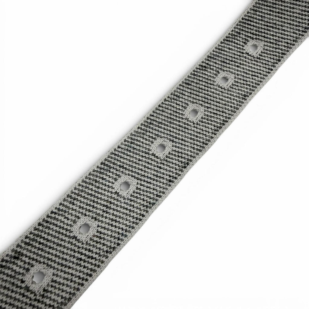 Hermes Cape Cod 32 Woolly Silver Pin Buckle Belt Gray 85 — view 7