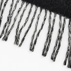 Louis Vuitton Scarf Reykjavik Cashmere 100% Echarpe Monogram Fringe Black — view 5