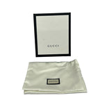 Gucci Bifold Wallet GG Marmont Ivory Dark Navy Quilted Leather — view 6