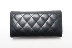 Chanel Quilted GD Leather Bifold Wallet — view 2