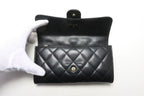 Chanel Quilted GD Leather Bifold Wallet — view 4