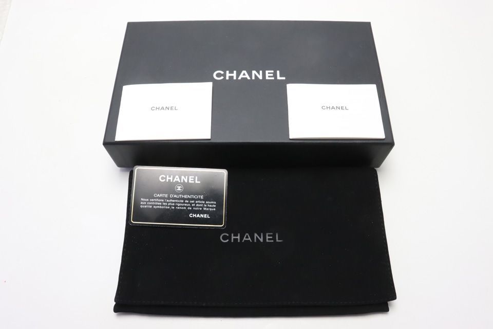 Chanel Quilted GD Leather Zip Around Wallet — view 6
