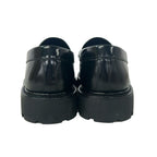 Celine Loafers 40 Black Triomphe Chain Margaret Leather — view 3