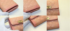 Chanel 27 Boy GD Leather Bifold Wallet — view 9
