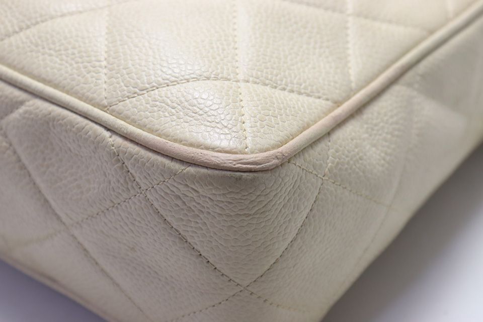 Chanel Caviar Leather Quilted GD Shoulder — view 4