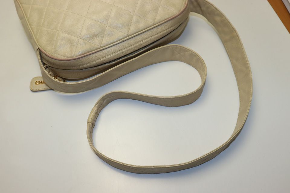 Chanel Caviar Leather Quilted GD Shoulder — view 7