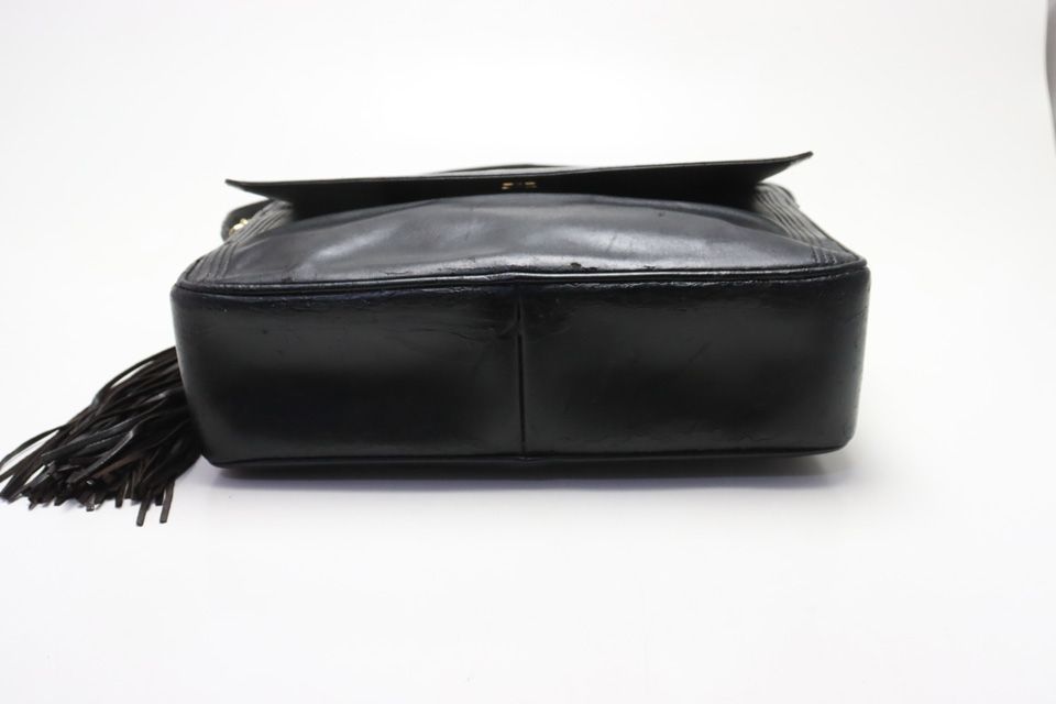 Chanel CC Logo GD Leather Shoulder — view 3