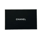 Chanel Business Card Holder Quilted Pink Beige CC Logo Gold Lambskin — view 6