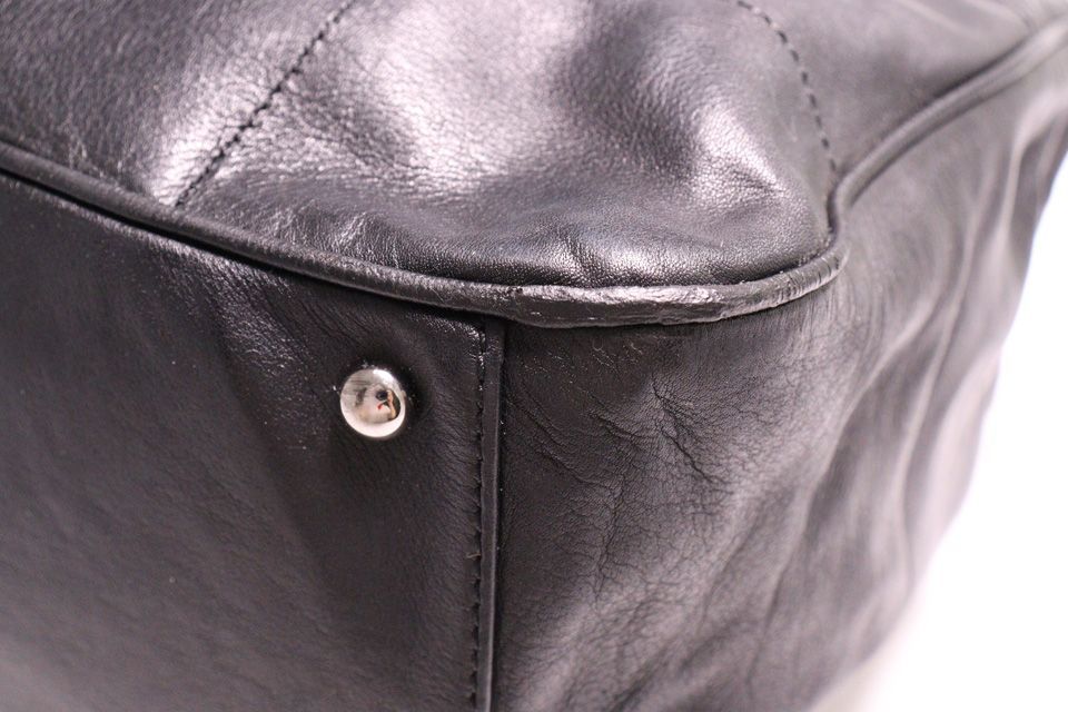 Chanel Choco Bar Leather Handbag — view 4