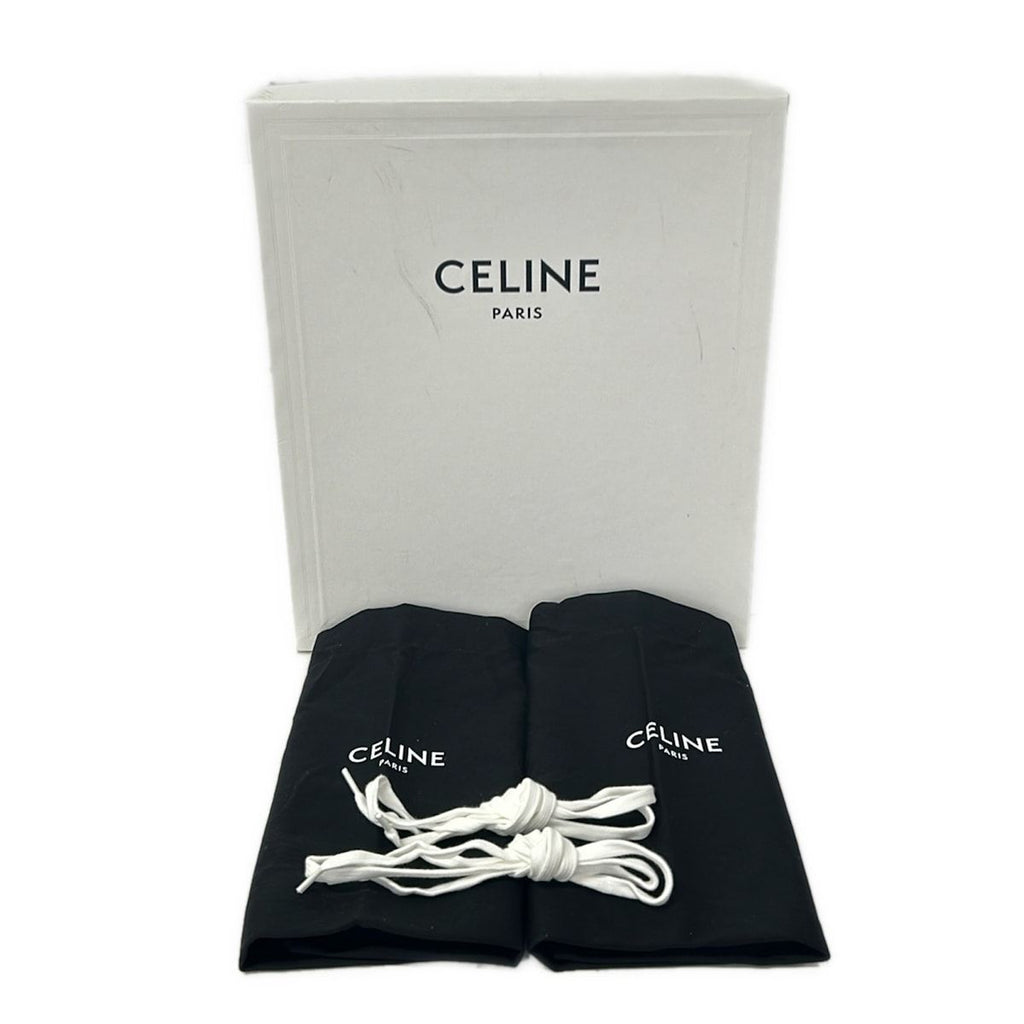 Celine Sneakers 40 White Block Leather — view 7