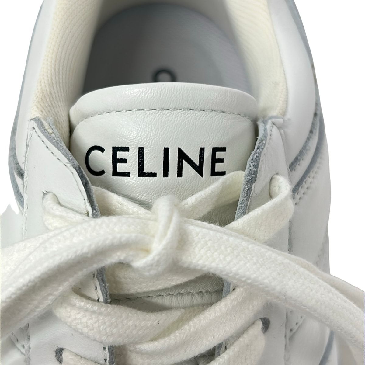 Celine Sneakers 40 White Block Leather — view 8