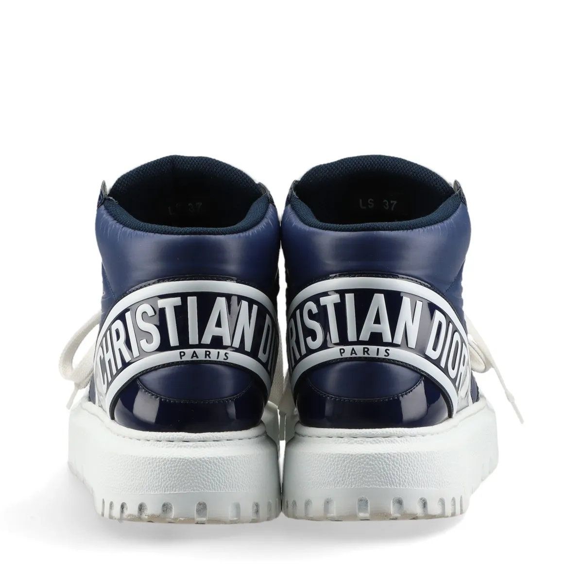 Dior D-player D-leather High Cut Sneakers — view 6