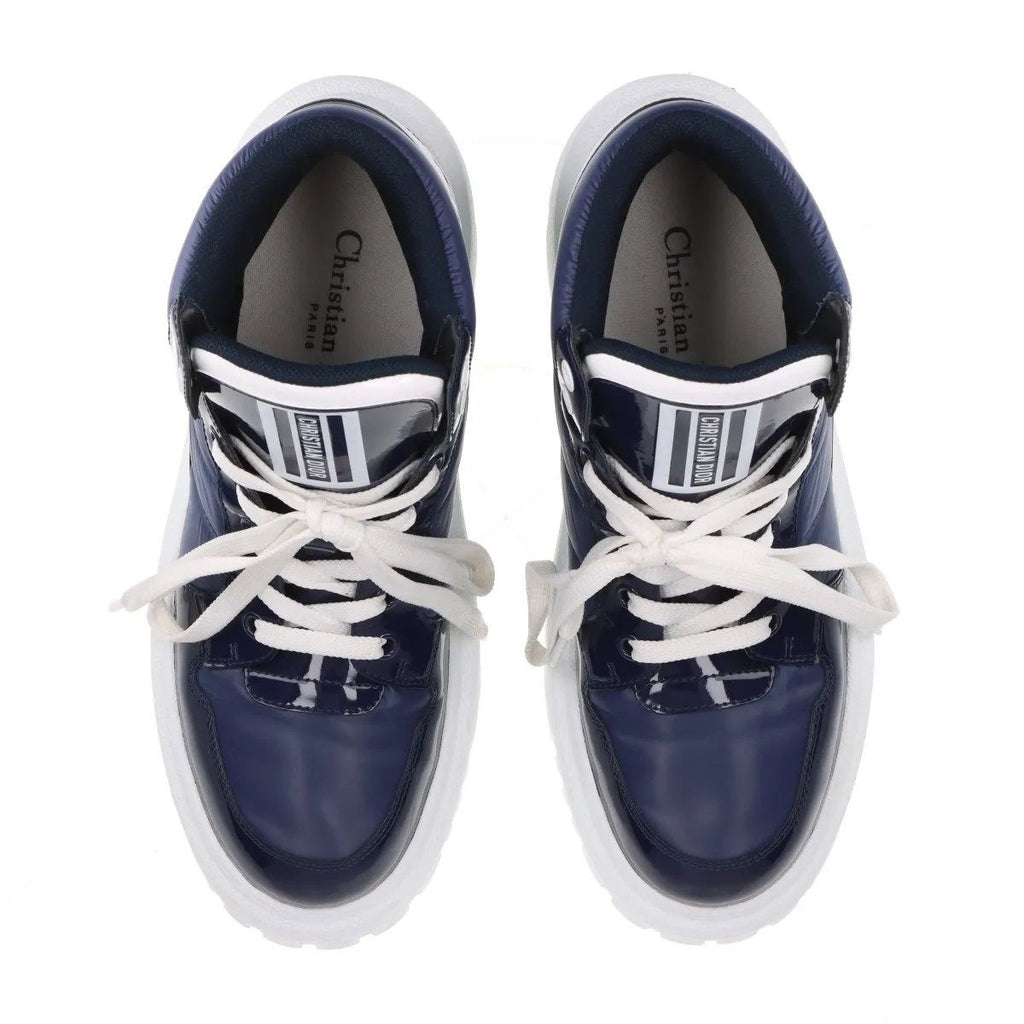 Dior D-player D-leather High Cut Sneakers — view 7
