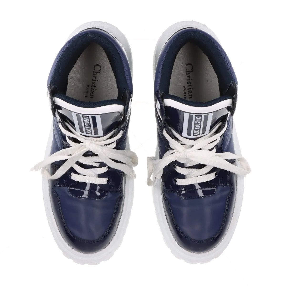 Dior D-player D-leather High Cut Sneakers — view 7