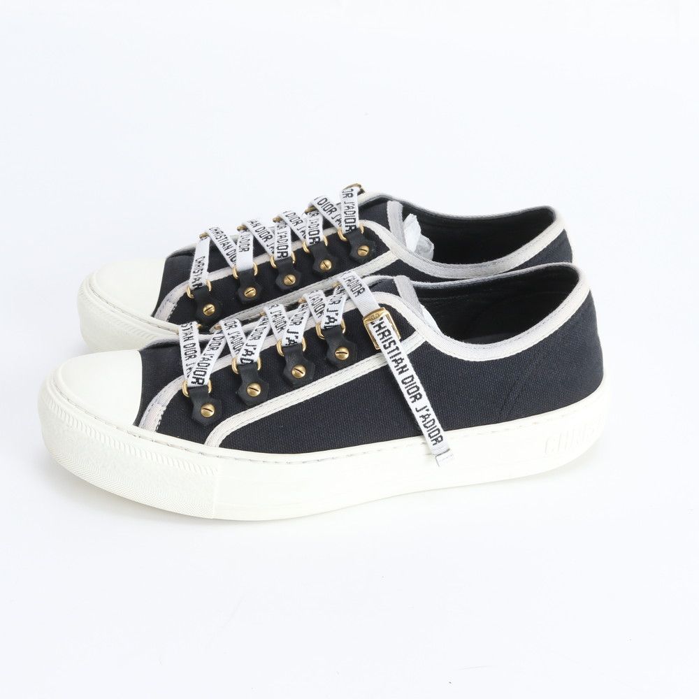 Dior Low Cut Sneakers Lace Up Shoes Flat — view 5