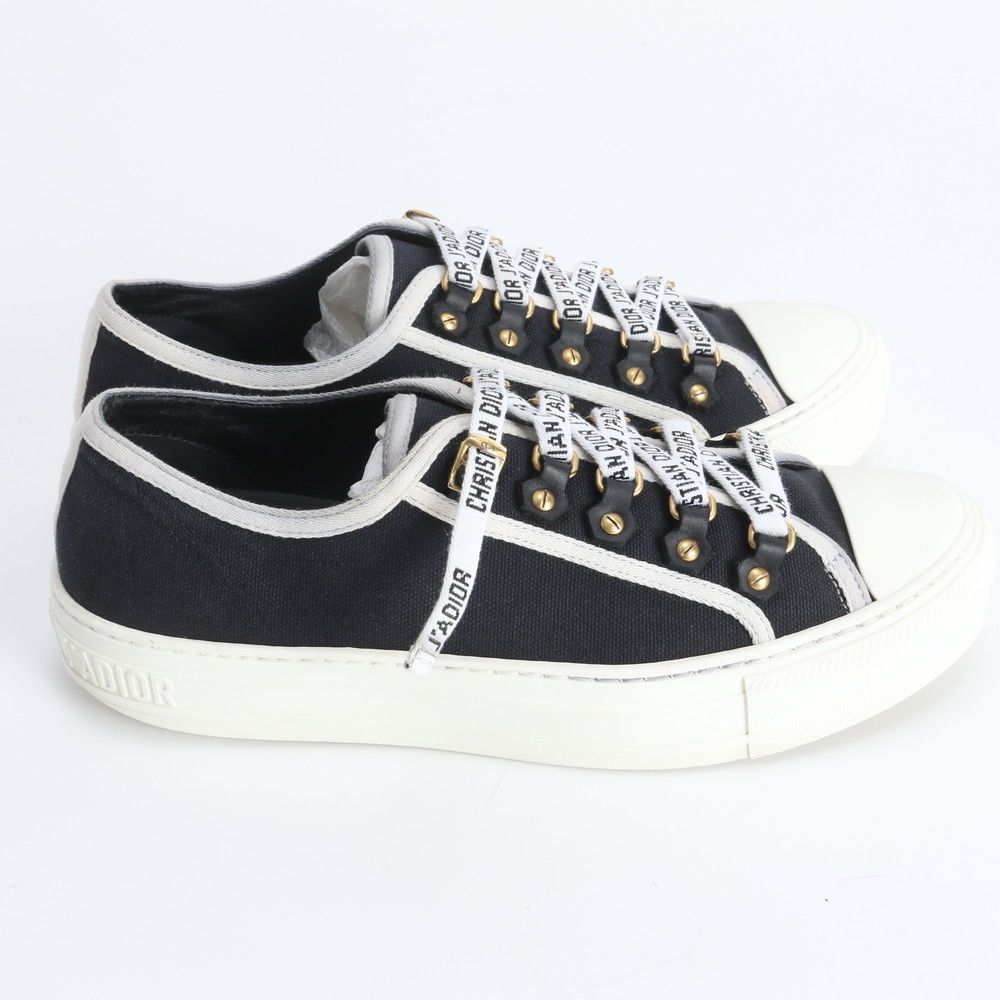 Dior Low Cut Sneakers Lace Up Shoes Flat — view 3