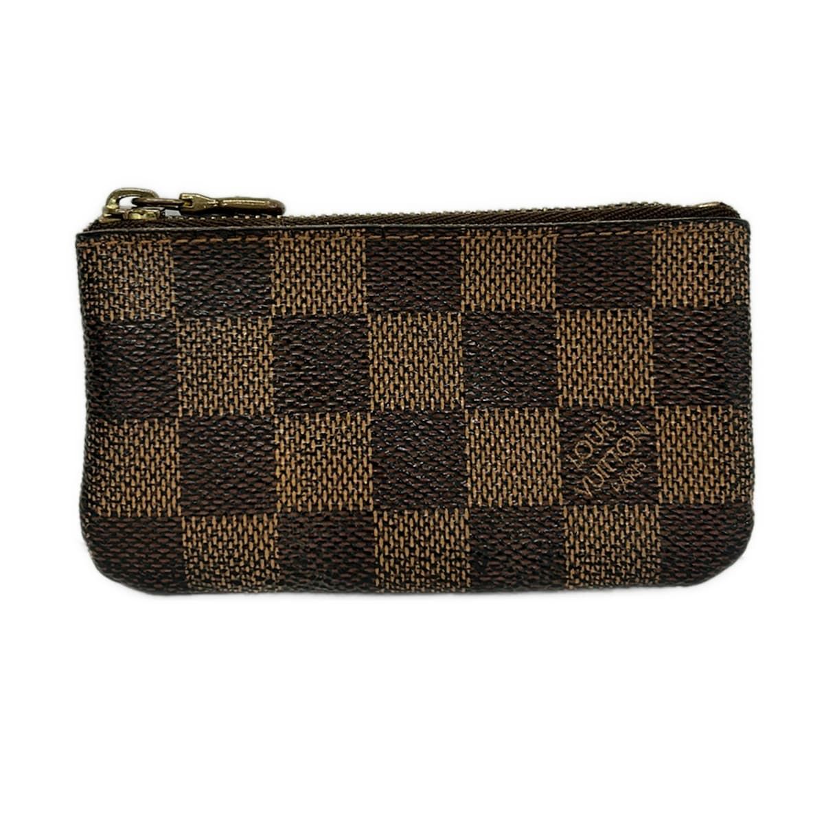 Louis Vuitton Coin Case Damier Pochette Cles Ebene